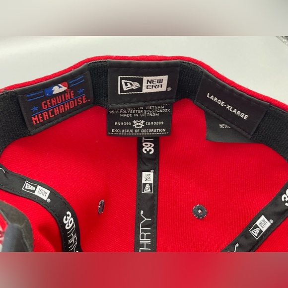 Washington Nationals Flex Hat Cap New Era 39Thirty MLB 11432297 Mens SZ L/XL NEW - Picture 9 of 9